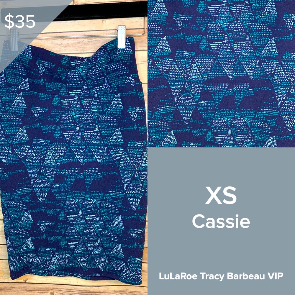 NWT LuLaRoe XS Cassie skirt